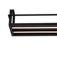 LED-HÄNGELEUCHTE Bury 118/22/150 cm  - Schwarz, Design, Metall (118/22/150cm) - Novel