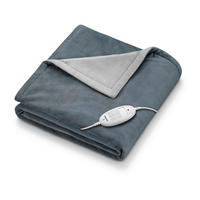 HEIZDECKE Cosy Dark Grey  - Grau, Basics (19/33,5/37,5cm) - Beurer