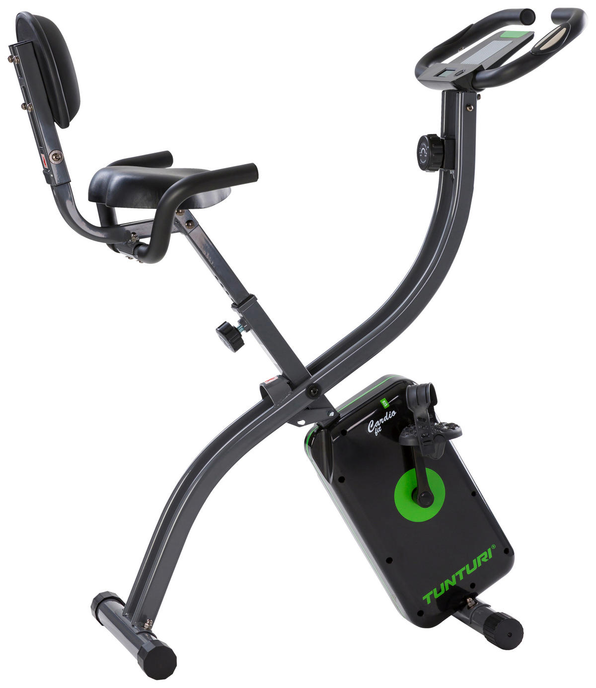 HEIMTRAINER - Grau/Grün, Basics (110/53/117cm)