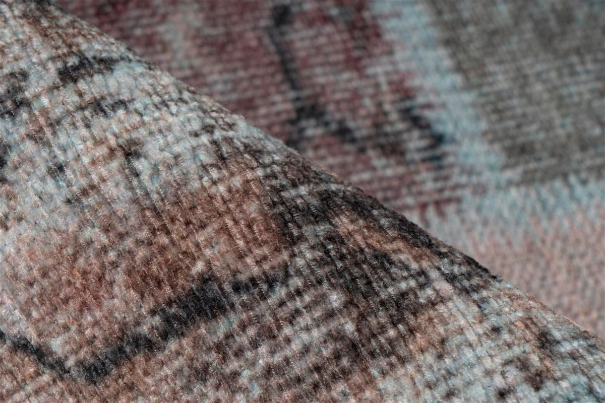 FLACHWEBETEPPICH 120/170 cm Toska 225 Multi / Rot Rot  - Rot, KONVENTIONELL, Textil (120/170cm)