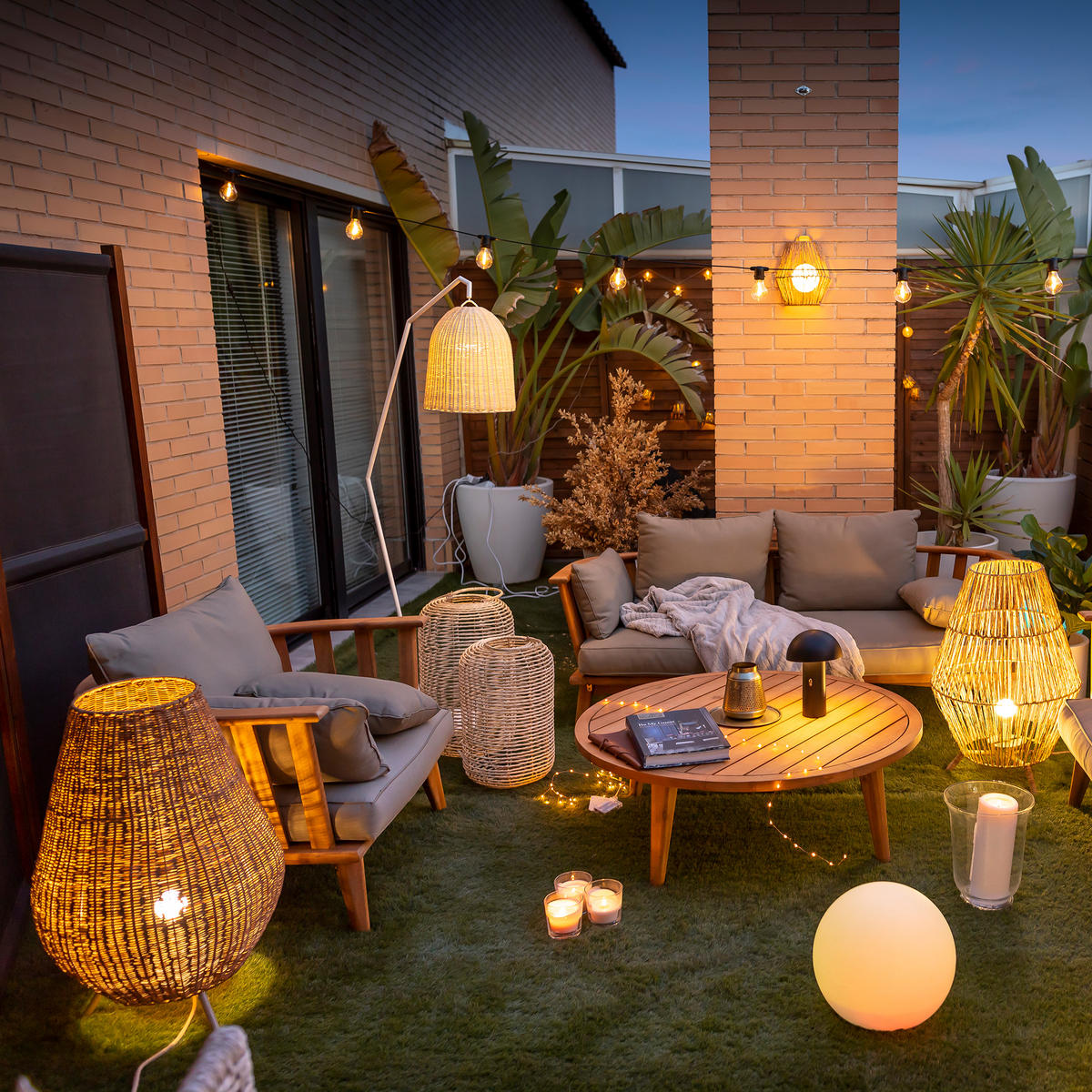 LED-AUßENLEUCHTE 45,5/72/45,5 cm   - Basics (45,5/72/45,5cm) - Newgarden