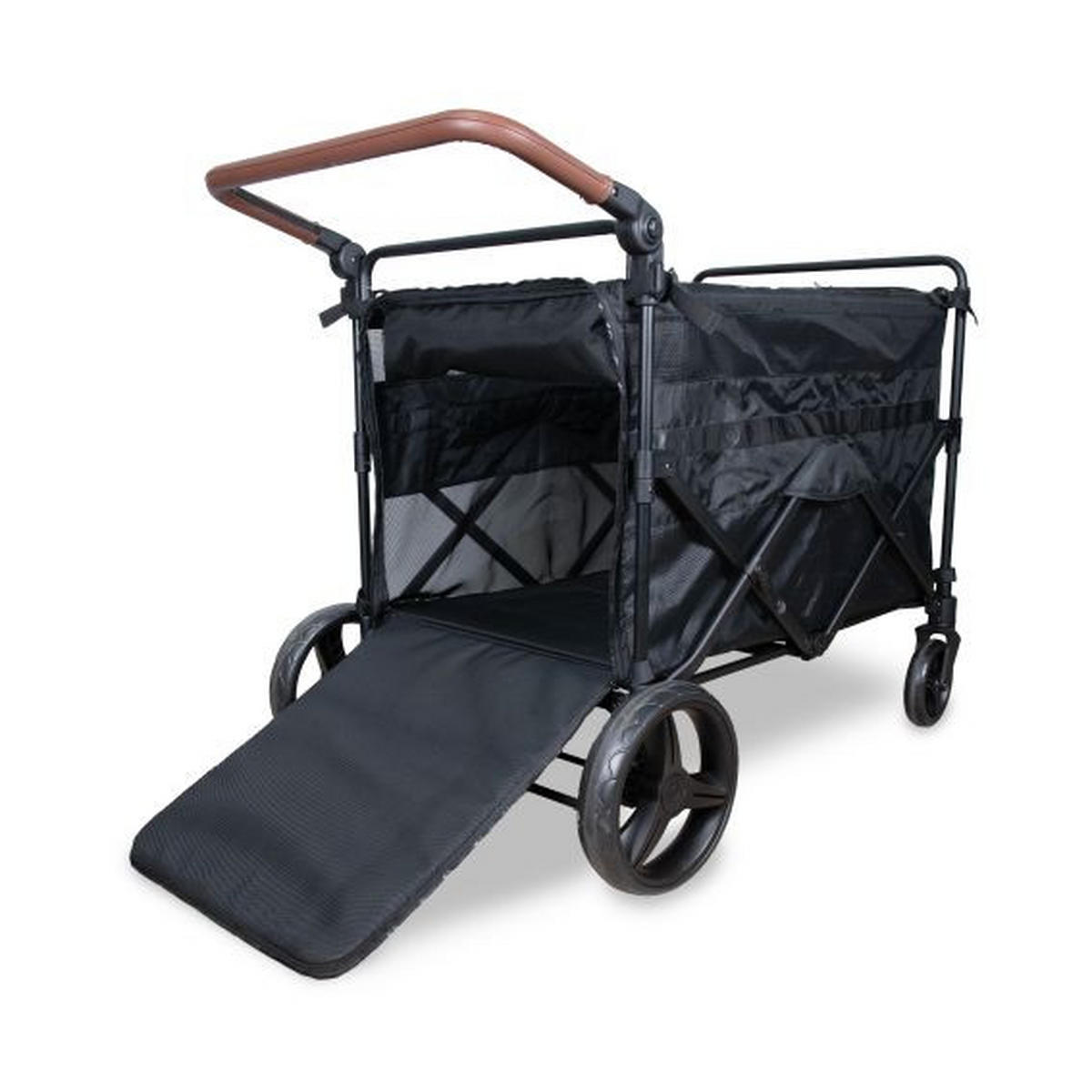HUNDEBOLLERWAGEN  PXL Pet Heavy Duty Wagon   - Schwarz, Basics, Textil/Metall (117/72,50/107,50cm) - WONDERFOLD