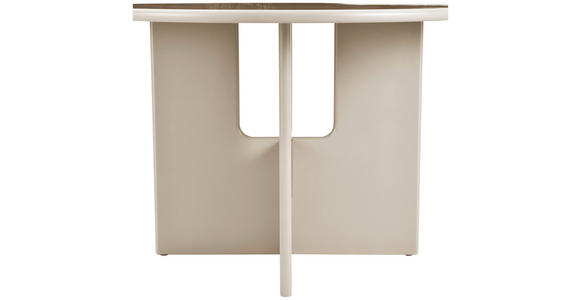 ESSTISCH 120/120/76 cm Nachbildung  Holzwerkstoff rund Greige  - Greige, Design, Holzwerkstoff (120/120/76cm) - Carryhome