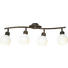 LED-STRAHLER - Rostfarben/Weiß, LIFESTYLE, Glas/Metall (60/20,5/10cm) LED-STRAHLER - Rostfarben/Weiß, LIFESTYLE, Glas/Metall (60/20,5/10cm)