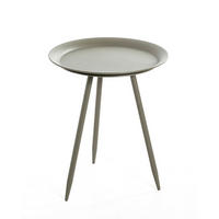 ODKLÁDACÍ STOLEK, zelená - zelená, Trend, kov (54/54/44cm)