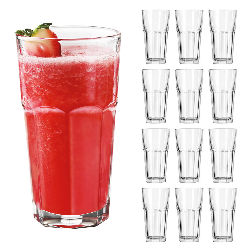 Thumbnail - Gläserset Gibraltar, Klar, Glas, 24-teilig, 17 cm, Essen & Trinken, Gläser, Gläser-Sets