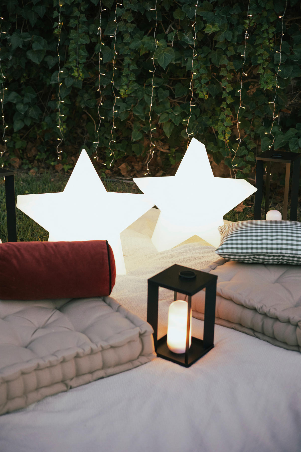 LED-DEKOLEUCHTE  - Transparent, KONVENTIONELL, Kunststoff (62/57/23cm) - New Garden