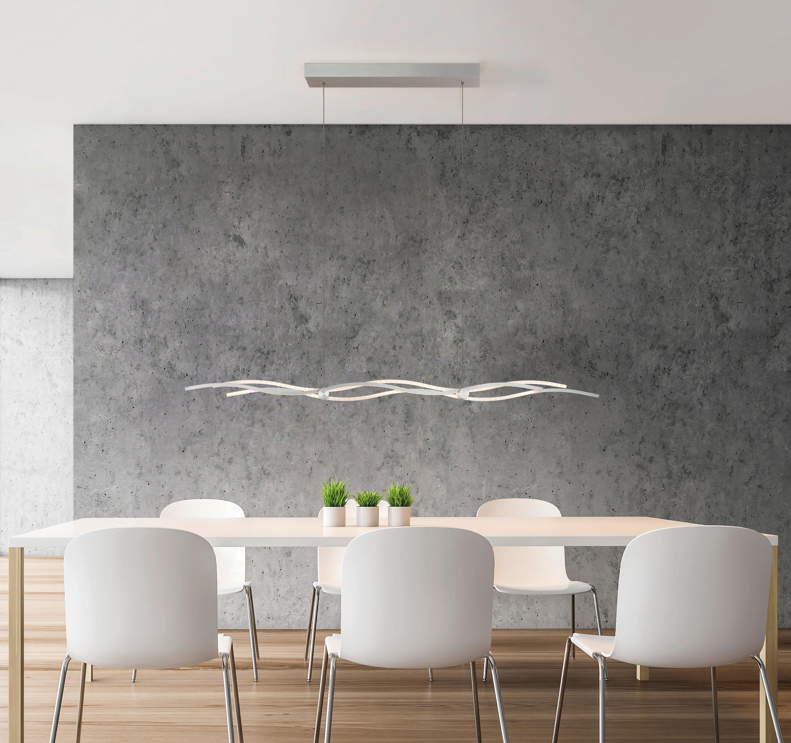 LED-HÄNGELEUCHTE  - Design, Metall (120,0/max.165 cm/10,0cm)