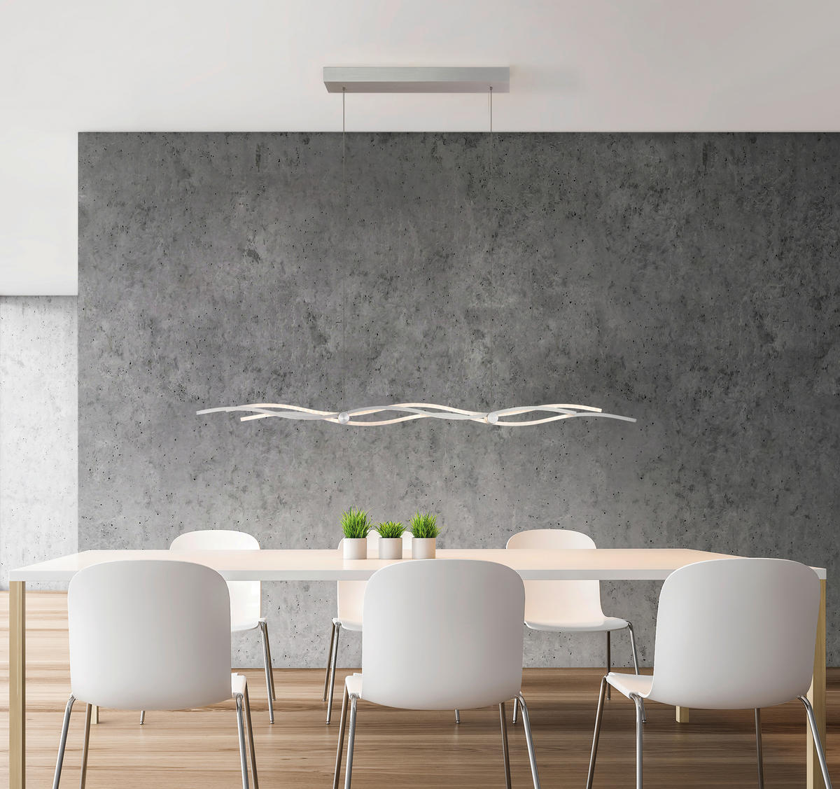 LED-HÄNGELEUCHTE  - Design, Metall (120,0/max.165 cm/10,0cm)