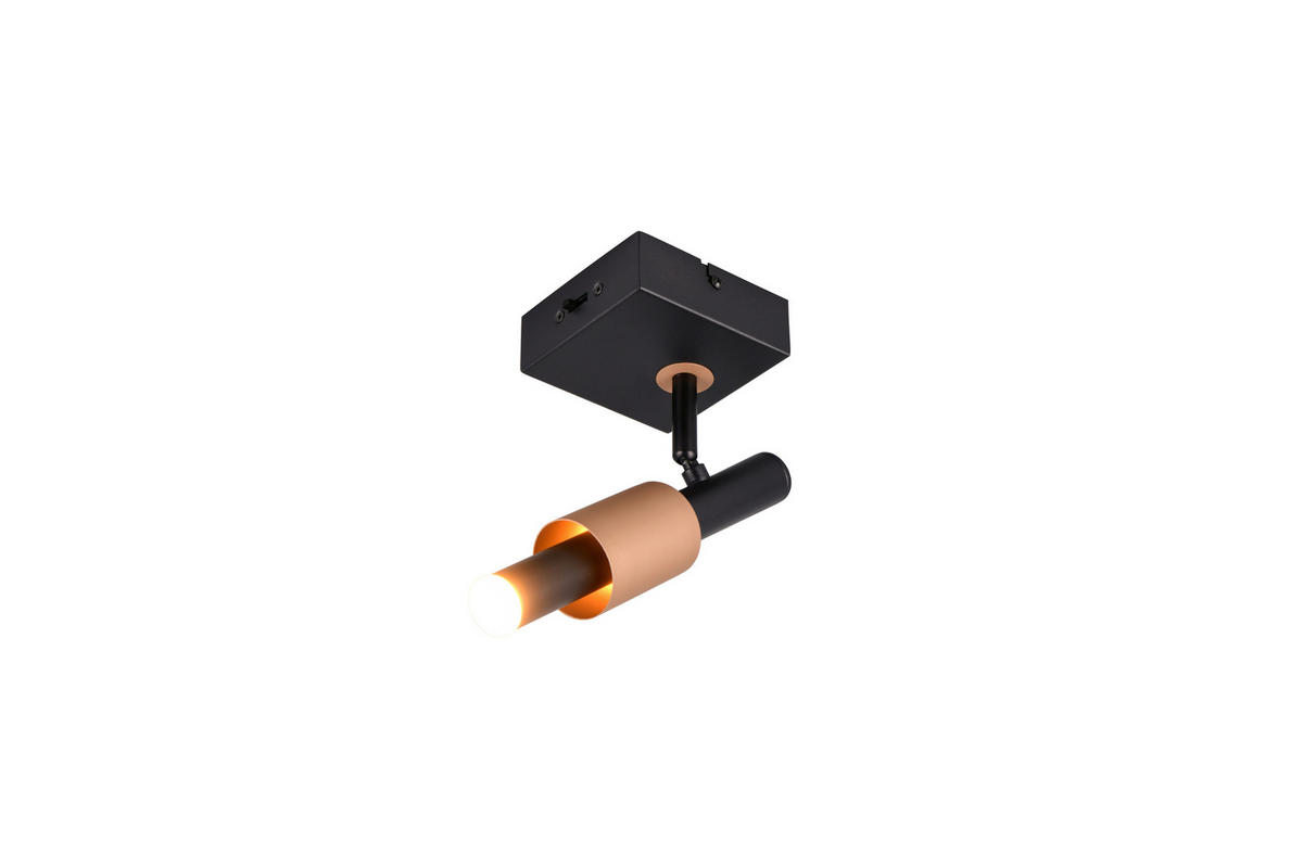 LED-REFLEKTOR  Trio Select //2300+3000+4000 K// - črna/rjava, Basics, kovina (10/20.5/20.5cm)