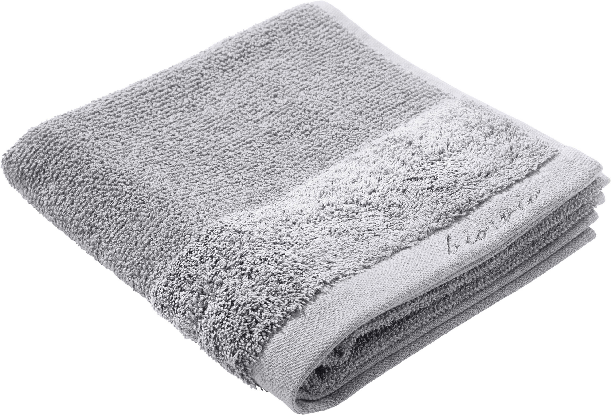 RUČNÍK, 50/100 cm, barvy stříbra - barvy stříbra, Natur, textil (50/100cm) - Bio:Vio