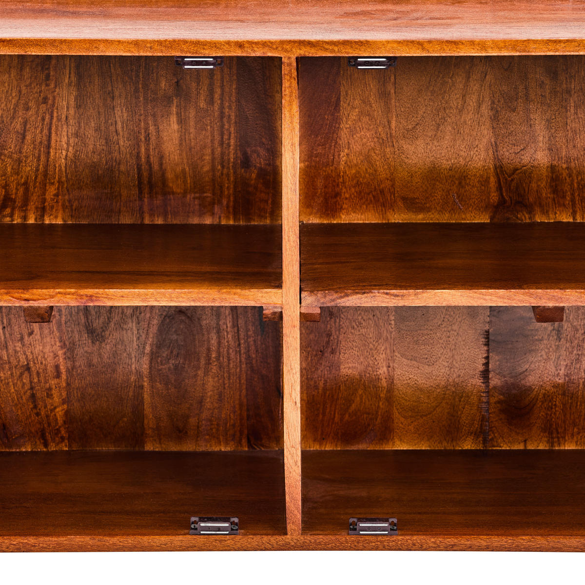SIDEBOARD  150/75/45 cm  - Schwarz/Braun, Design, Holz/Metall (150/75/45cm) - Livetastic