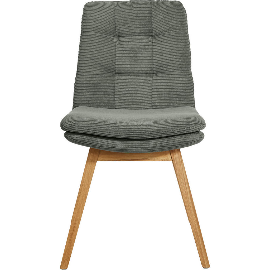 Thumbnail - Johann Jakob Stuhl, Olivgrün, Textil, Eiche, konisch, 49x90x69 cm, Blauer Engel, Goldenes M, Dgm, Oeko-Tex® Standard 100...