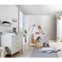 BABYZIMMER Miami white  - Buchefarben/Weiß, Basics, Holz/Holzwerkstoff - Schardt