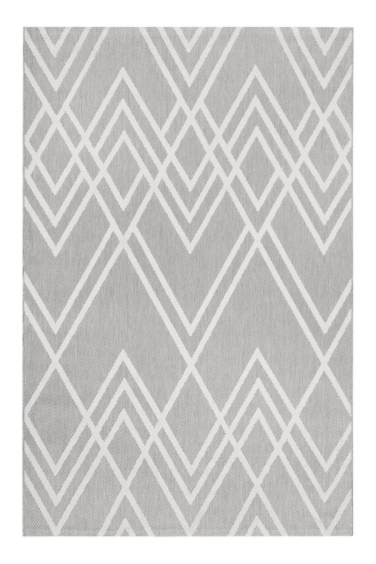 OUTDOORTEPPICH 200/290 cm Rave Creme, Weiß  - Creme/Weiß, Design, Textil (200/290cm) - Esprit