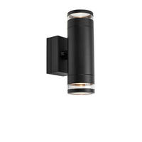 AUßENWANDLEUCHTE LUNO 6/18,5/11 cm  - Schwarz, Basics, Kunststoff/Metall (6/18,5/11cm) - Markslöjd