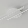 LED-DECKENLEUCHTE 96/20/5,5 cm   - Weiß, Basics, Kunststoff/Metall (96/20/5,5cm) - Novel