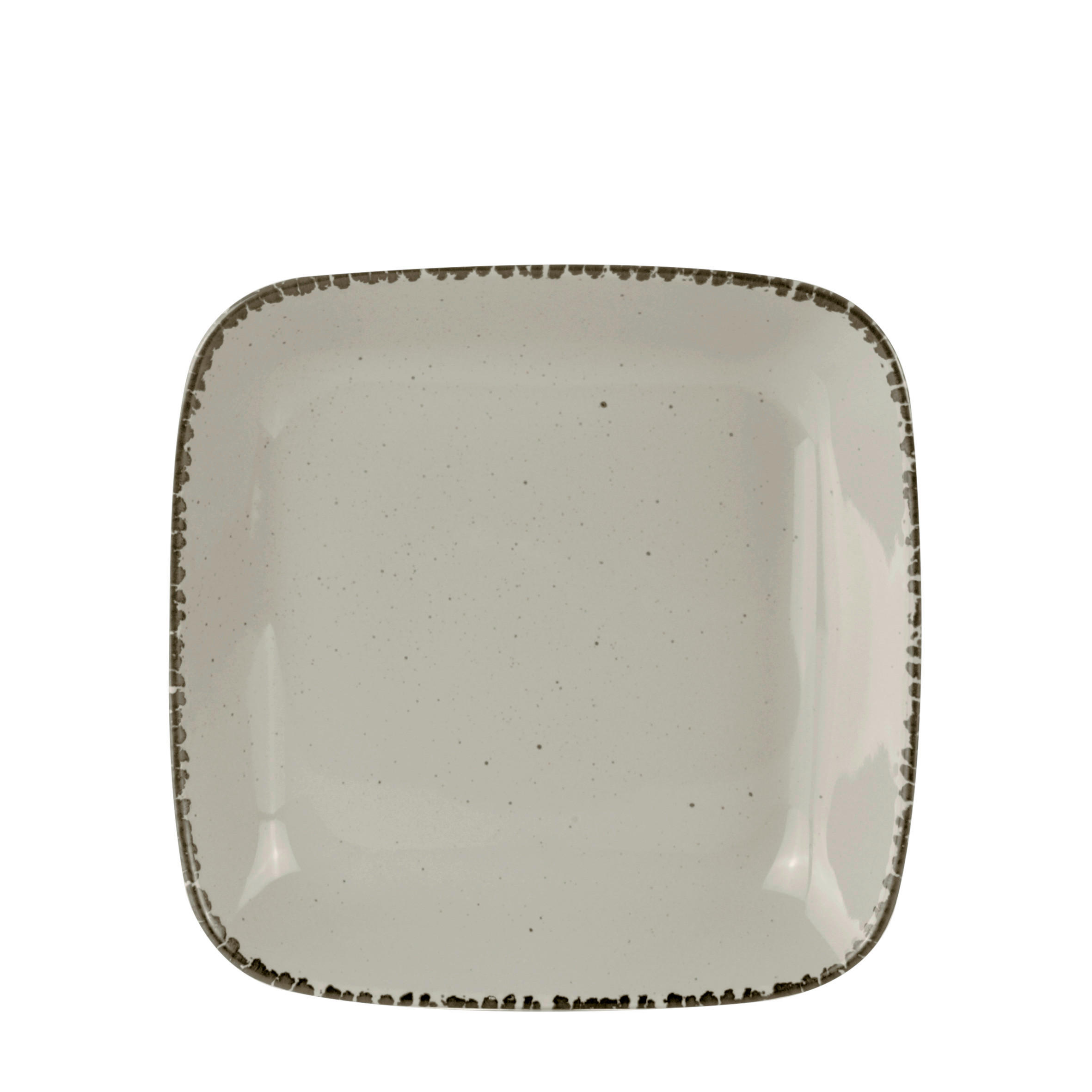 HLBOKÝ TANIER porcelán keramika 22/22 cm - taupe, Lifestyle, keramika (22/22cm) - Landscape