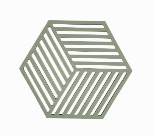 GRYTUNDERLÄGG   - grön, Basics, plast (16/14cm) - Zone Denmark