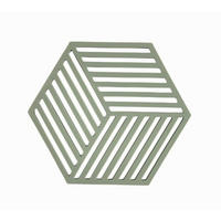 GRYTUNDERLÄGG   - grön, Basics, plast (16/14cm) - Zone Denmark