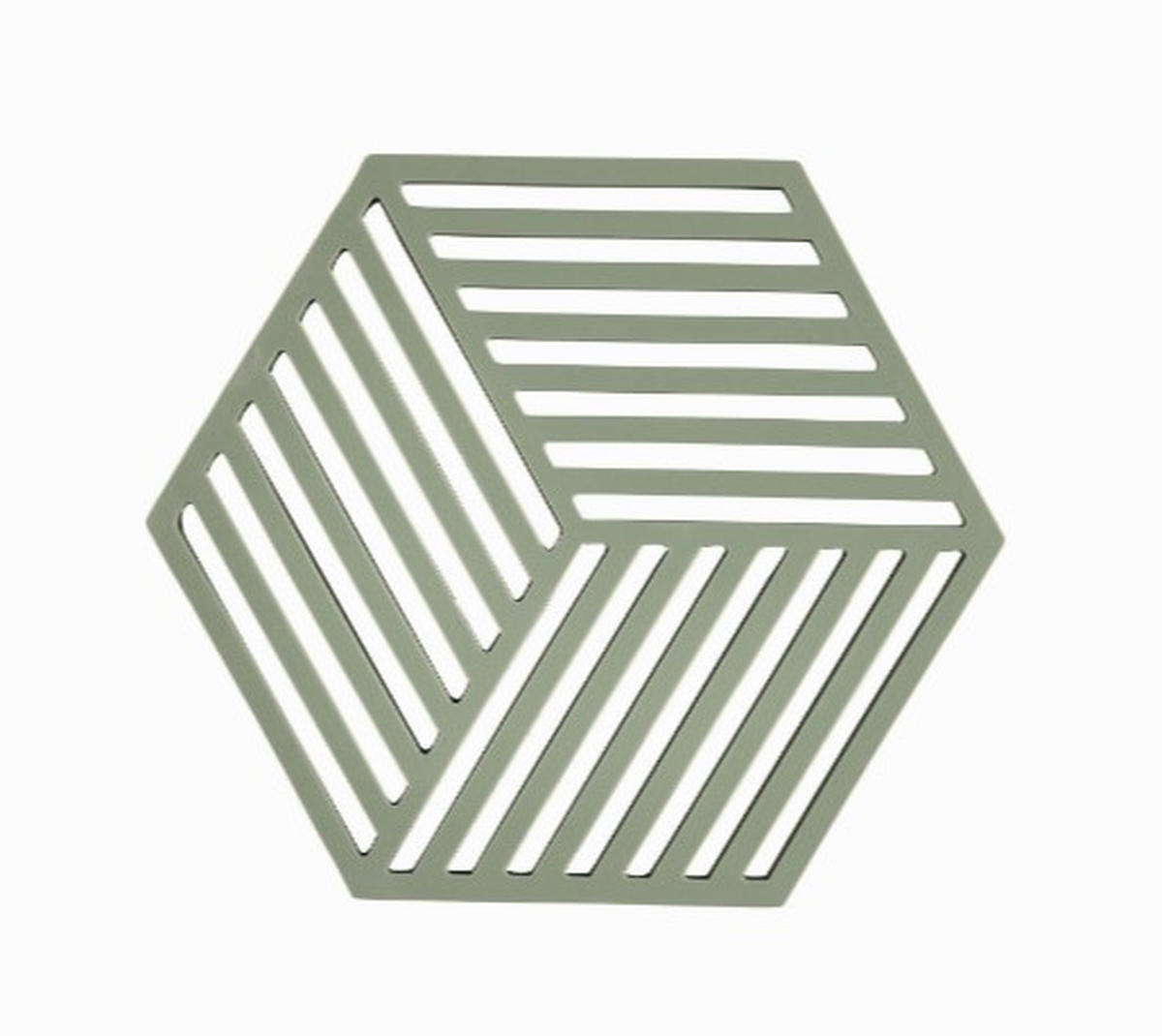 GRYTUNDERLÄGG   - grön, Basics, plast (16/14cm) - Zone Denmark