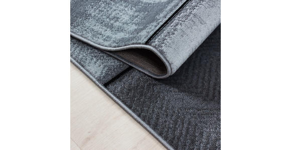 FLACHWEBETEPPICH 140/200 cm Parma Schwarz - Schwarz, Design, Textil (140/200cm) - Novel