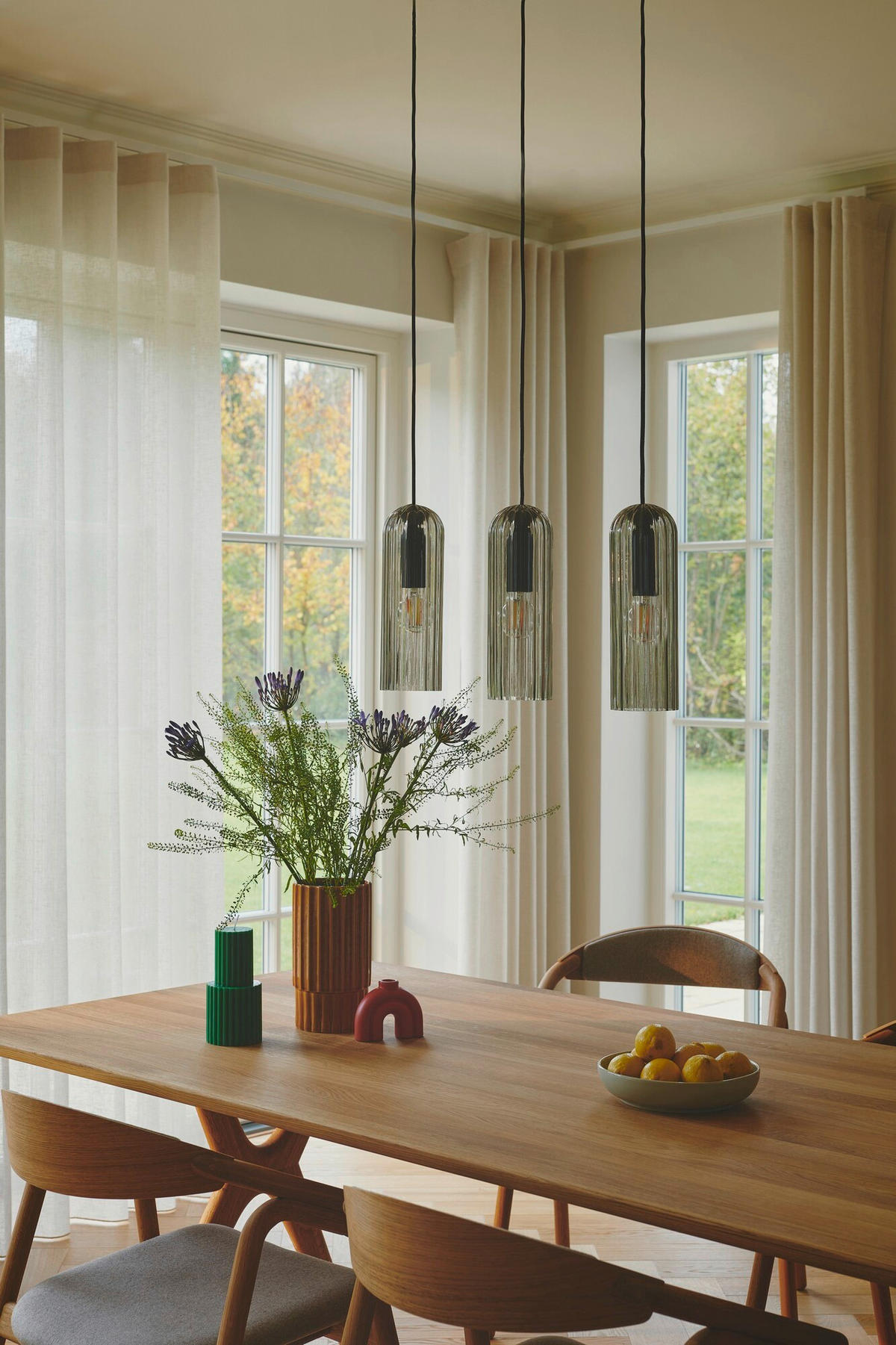 PENDELLEUCHTE 52/30 cm   - Transparent, Design, Glas (52/30cm) - Nordlux
