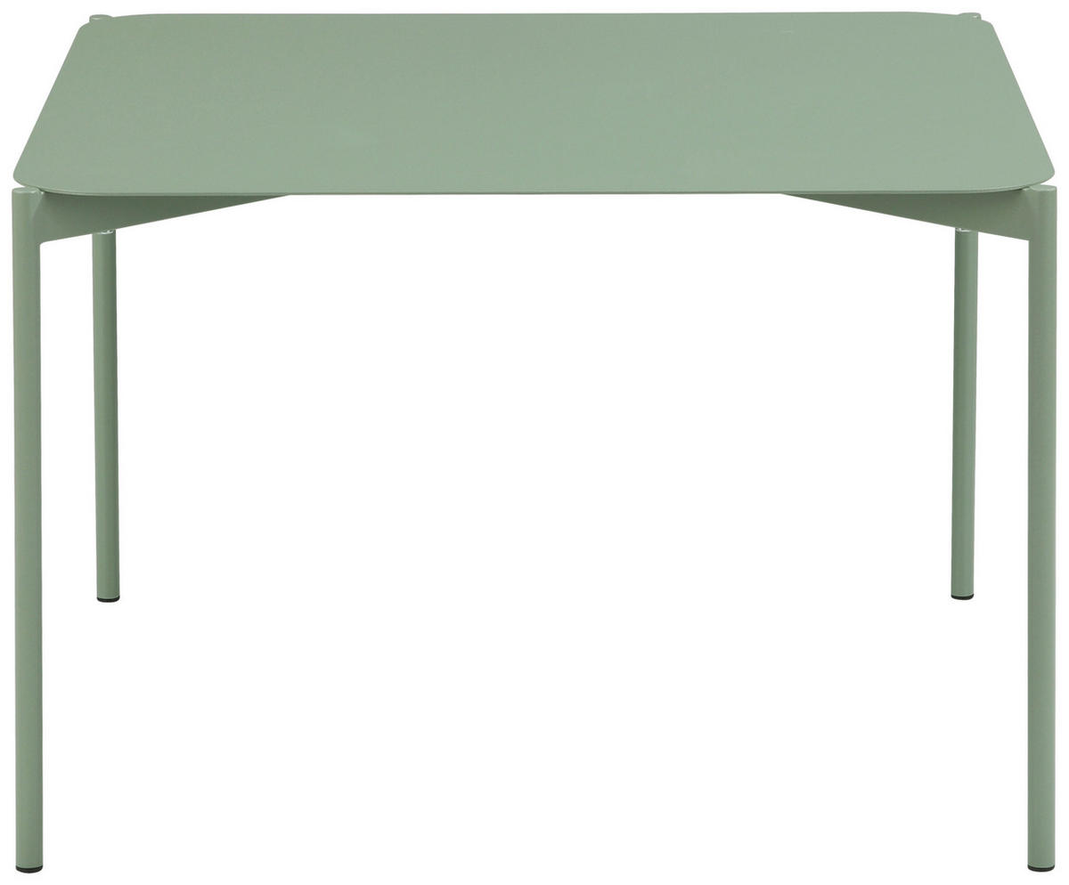COUCHTISCH 60/60/40 cm quadratisch Grün  - Grün, Design, Metall (60/60/40cm) - Carryhome