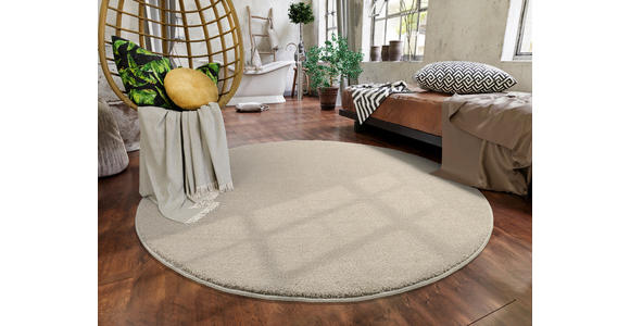 WEBTEPPICH 160 cm Beige  - Beige, Basics, Textil (160cm) - Novel