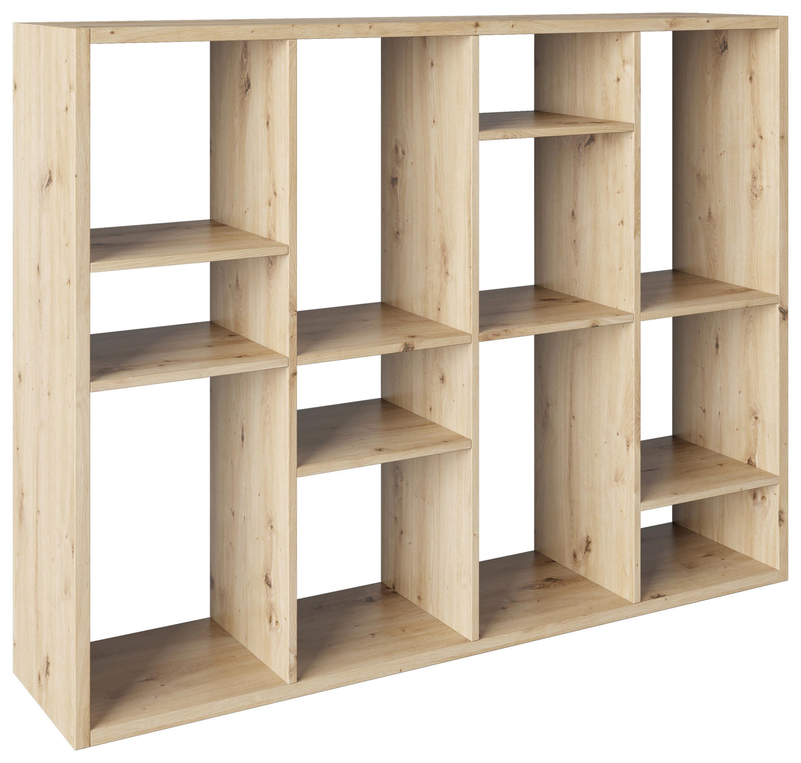REGAL  113/147/34 cm Eiche Artisan  - Eiche Artisan, Basics, Holzwerkstoff (113/147/34cm) - MID.YOU