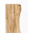 MIDISCHRANK 30/130/35 cm - Eiche Wotan/Silberfarben, Natur, Holzwerkstoff/Kunststoff (30/130/35cm) - Xora