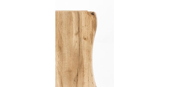 MIDISCHRANK 30/130/35 cm - Eiche Wotan/Silberfarben, Natur, Holzwerkstoff/Kunststoff (30/130/35cm) - Xora
