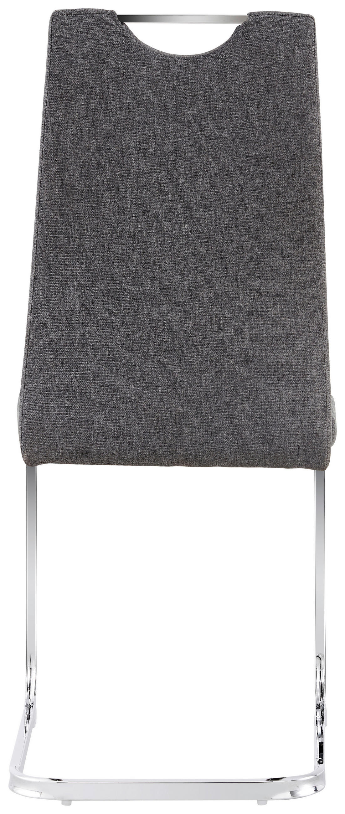 STOLICA  siva  metal, tekstil      - siva/boje kroma, Design, metal/tekstil (44/98/57cm) - Xora