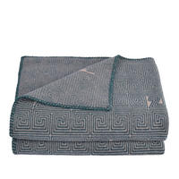 DEKORATIVNA ODEJA 160/200 cm modra, turkizna  - turkizna/modra, Basics, tekstil (160/200cm) - Zoeppritz