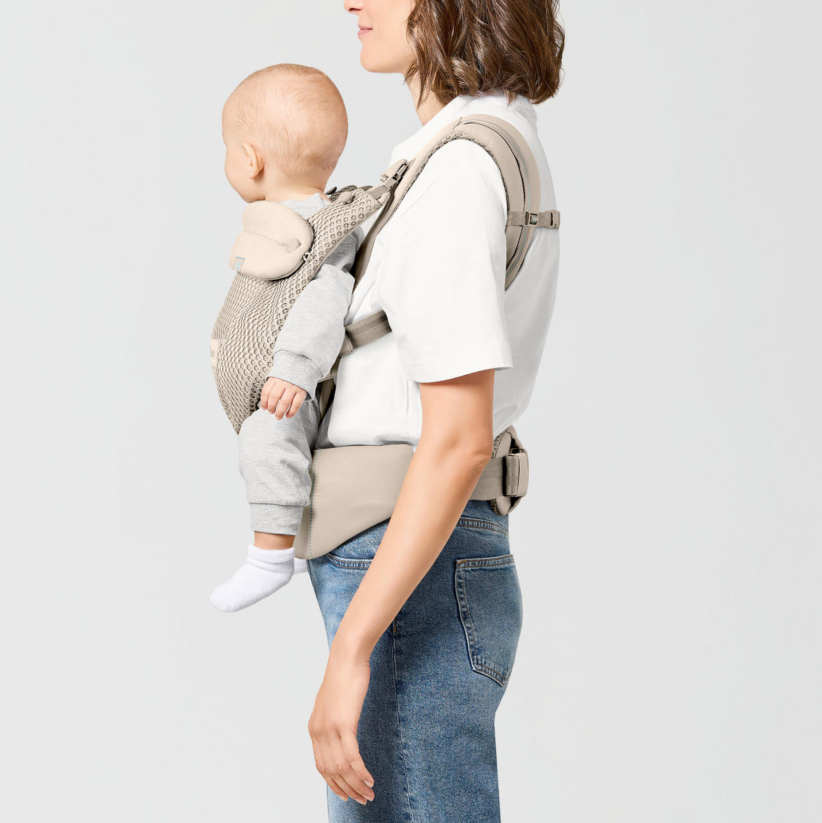 BABYTRAGE Amya  - Beige, Basics, Textil (50/60cm) - Cybex