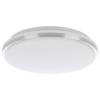 LED-WANDLEUCHTE - Weiß/Nickelfarben, Basics, Kunststoff/Metall (34/6,5cm) - Eglo
