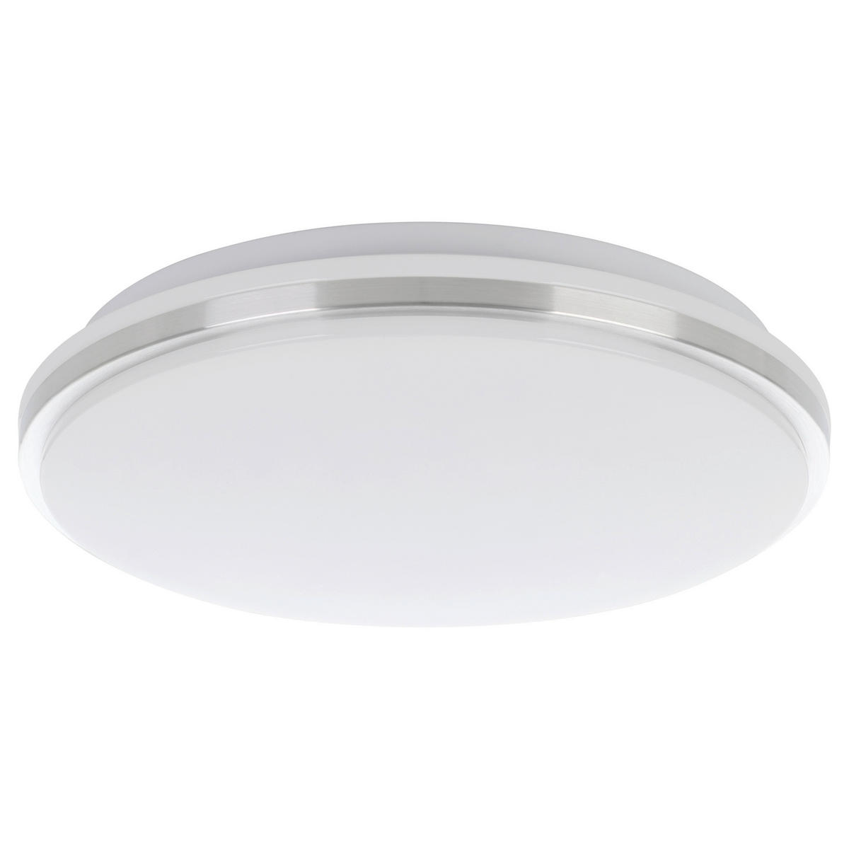 LED-WANDLEUCHTE - Weiss/Nickelfarben, Basics, Kunststoff/Metall (34/6,5cm) - Eglo