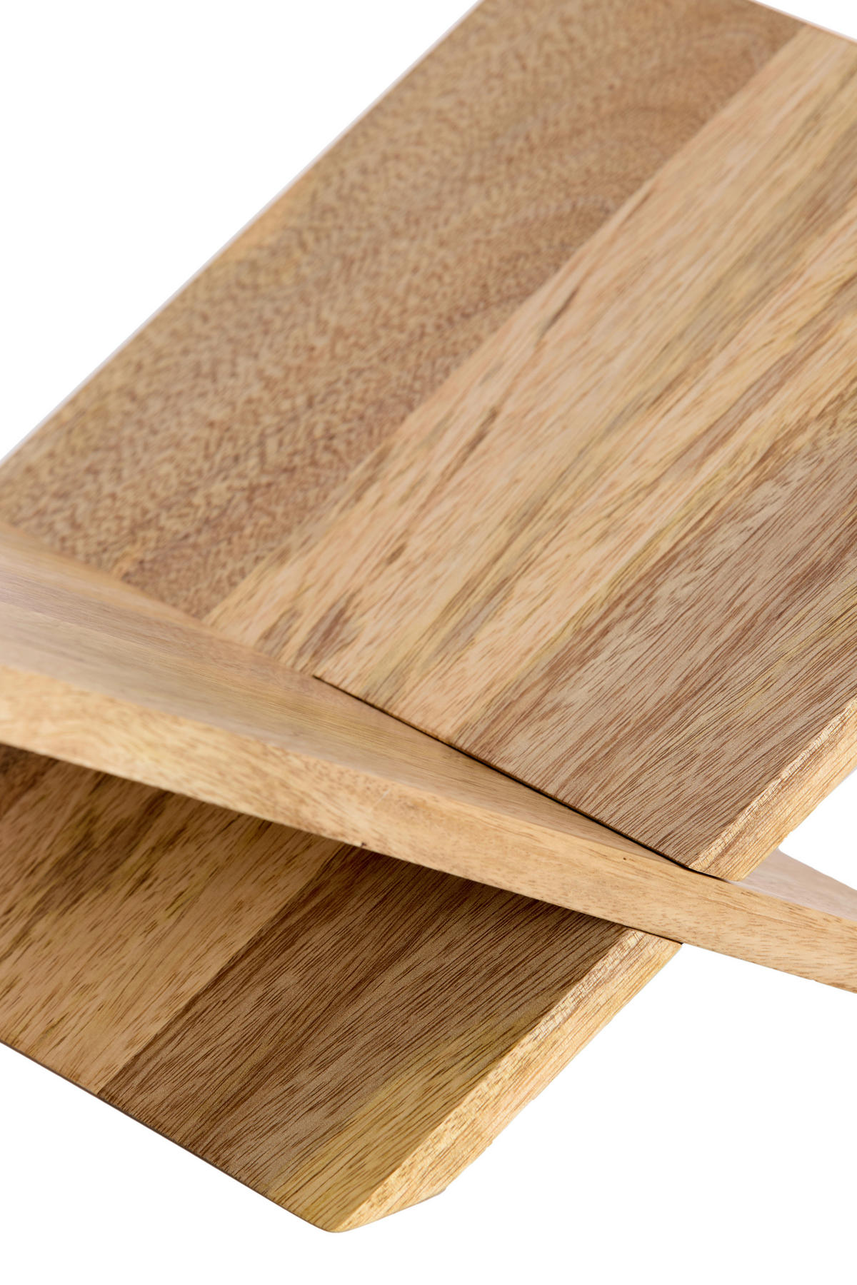 BUCHSTÄNDER - Naturfarben, Trend, Holz (36/25/15.5cm) - Light & Living