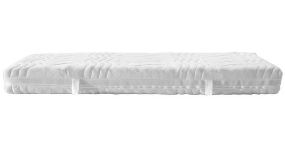 KOMFORTSCHAUMMATRATZE 90/200 cm - Weiß, Basics, Textil (90/200cm) - Sleeptex