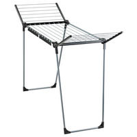 STALAK ZA SUŠENJE RUBLJA - crna, Basics, metal/plastika (157/87/55cm) - Leifheit