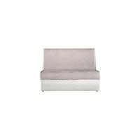 DVOSJED drvo, tekstil  svijetlo siva, cappuccino    - cappuccino/svijetlo siva, Konvencionalno, drvo/tekstil (126/110/87cm) - Xora