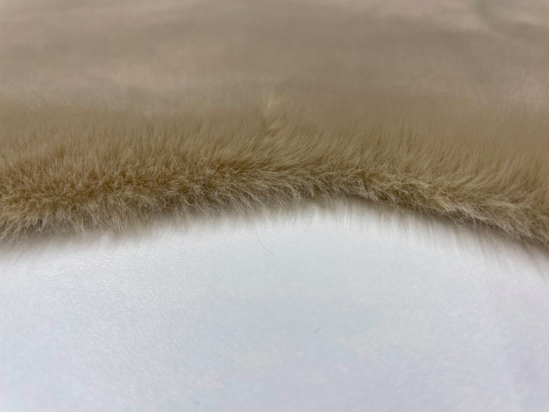 KUNSTFELL 60/90 cm Goldfarben  - Goldfarben, KONVENTIONELL, Textil (60/90cm) - Novel