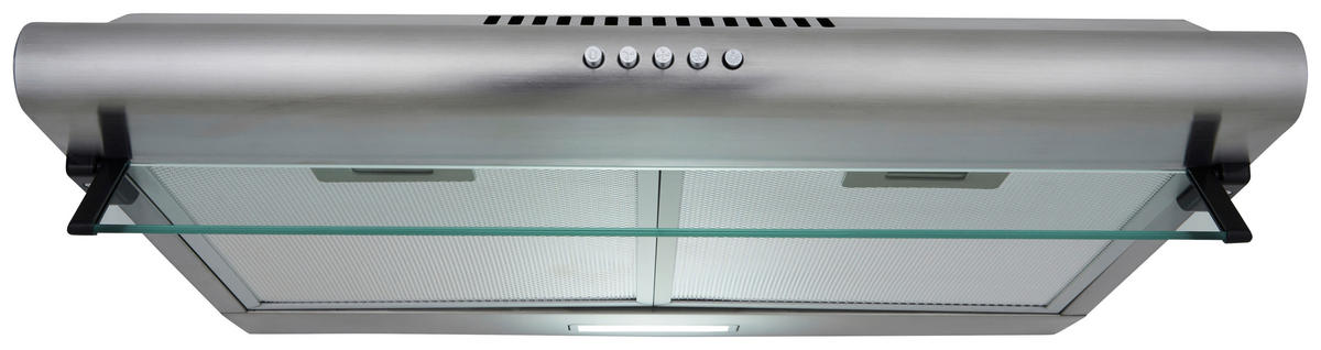 DUNSTABZUGSHAUBE CH1259IXCN  - Edelstahlfarben, Trend, Glas/Metall (60/13/50cm) - Respekta