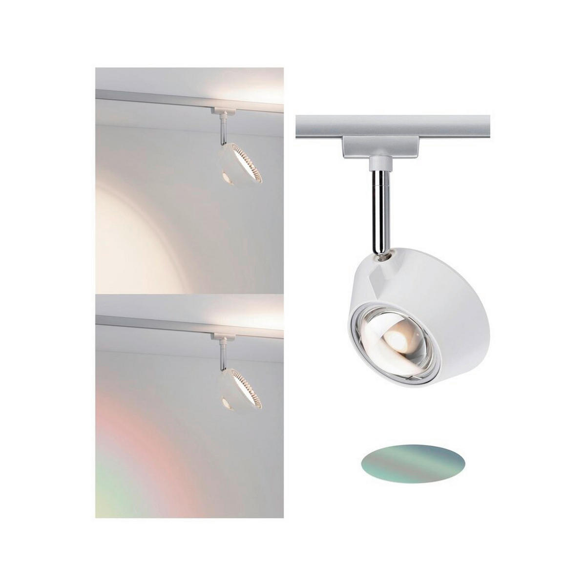SCHIENENSYSTEM-STRAHLER - Basics (8/13,2/3,2cm) - Paulmann