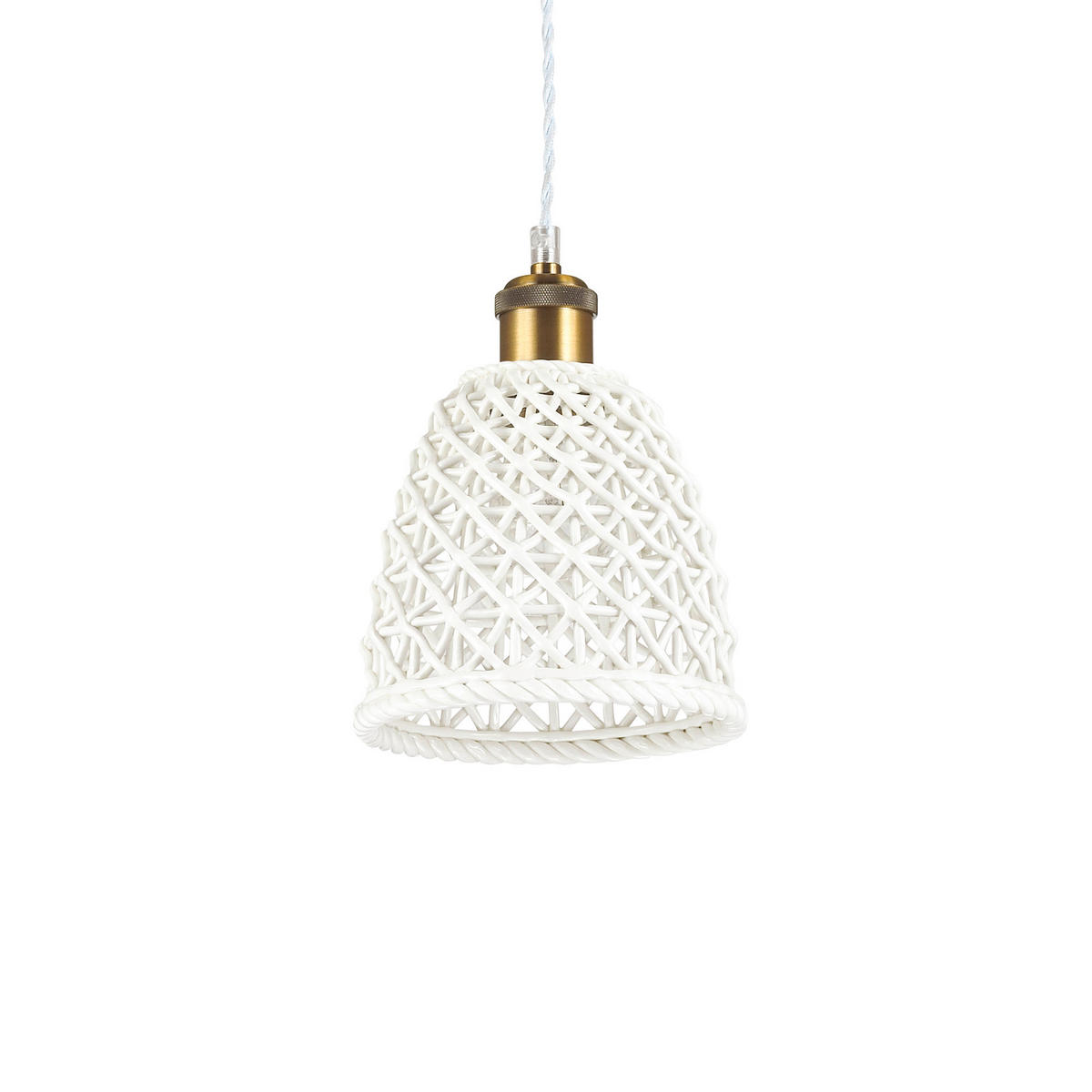 SVJETILJKA VISEĆA  16/46/221 cm      Lugano  - bijela, Trend, metal/keramika (16/46/221cm)