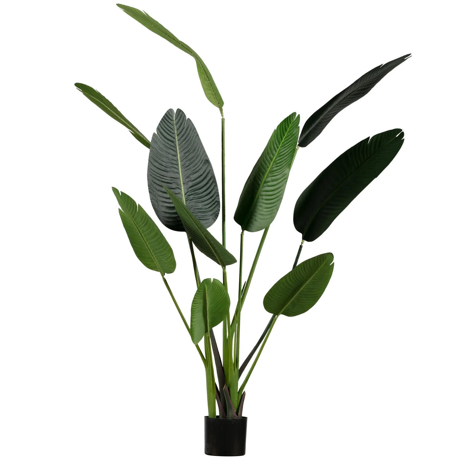 Livetastic Kunstpflanze Strelitzia Grün 96x164x63 cm