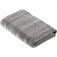 DUSCHTUCH Noblesse² Uni 80/160 cm  - Graphitfarben, Basics, Textil (80/160cm) - Cawoe