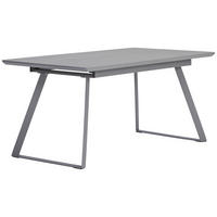 ESSTISCH Grau rechteckig  ausziehbar  - Grau, MODERN, Keramik/Holzwerkstoff (160-200/90/76cm) - MID.YOU