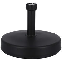 SONNENSCHIRMSTÄNDER Schwarz  - Schwarz, Basics, Kunststoff (45/33/45cm) - Jan Kurtz