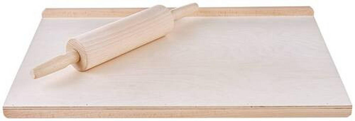 DOSKA NA CESTO 60/40/8 cm - prírodná farba, Basics, drevo (60/40/8cm)
